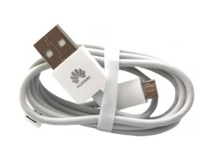 Huawei microUSB Datový Kabel White (Bulk)