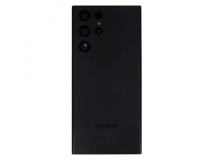 Samsung S908B Galaxy S22 Ultra Kryt Baterie Phantom Black (Service Pack)