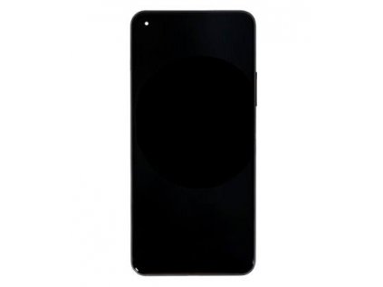 LCD Display + Dotyková Deska + Přední Kryt pro Xiaomi 11 Lite NE 5G Black (Service Pack)