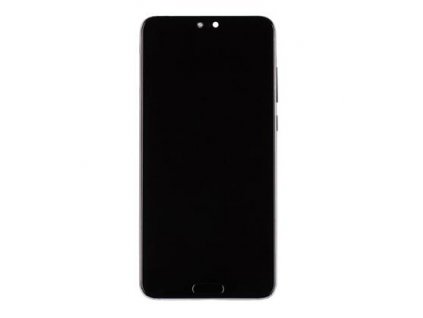LCD Display + Dotyková Deska + Přední Kryt Huawei P20 Pro Black OLED