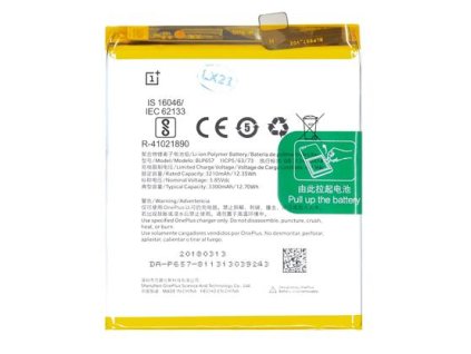 BLP657 OnePlus 6 Baterie 3300mAh Li-Pol (Bulk)