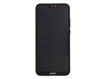 LCD Display + Dotyková Deska + Přední Kryt Huawei P20 Lite Black