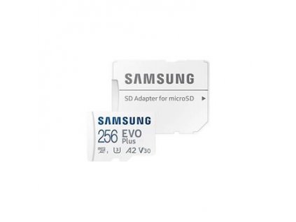 microSDXC 256GB EVO Plus Samsung Class 10 vč. Adapteru