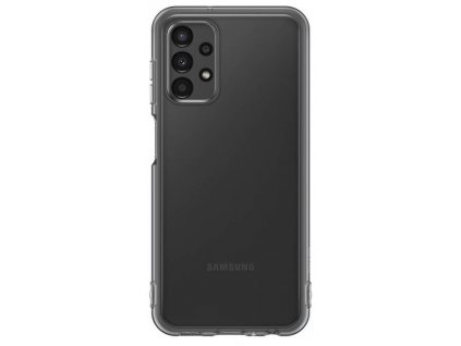 EF-QA135TBE Samsung Soft Clear Kryt pro Galaxy A13 Black