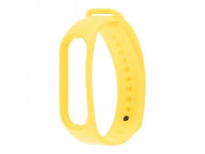 Tactical 827 Silikonový Řemínek pro Xiaomi Mi Band 7 Yellow