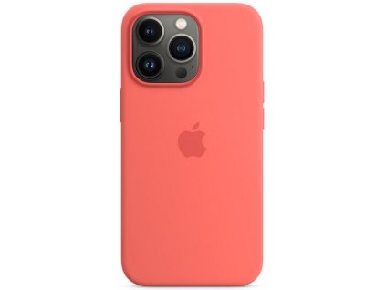 MM2E3ZM/A Apple Silikonový Kryt vč. Magsafe pro iPhone 13 Pro Pink Pomelo