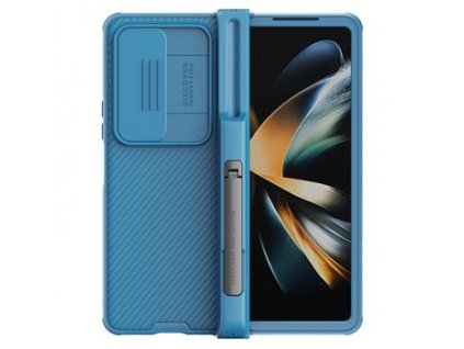 Nillkin CamShield PRO Slot+Stand Zadní Kryt pro Samsung Galaxy Z Fold 4 5G Blue