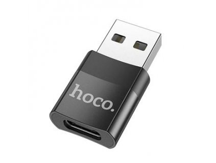 HOCO UA17 USB-A/USB-C OTG Adaptér Black