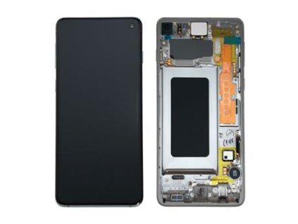 LCD display + Dotyk Samsung G973 Galaxy S10 Blue (Service Pack)