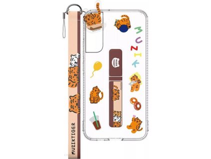 GP-TOU021HO Samsung Stand for Protective Standing Cover for Galaxy S22/S22+/S22 Ultra Orange