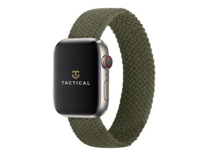 Tactical 776 Pletený Převlékací Řemínek pro Watch 1/2/3/4/5/6/7/SE 42/44/45mm vel. M Green