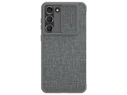 Nillkin Qin Book PRO Cloth Pouzdro pro Samsung Galaxy S23+ Grey