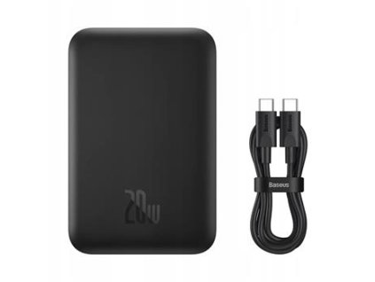 Baseus PPCX050001 Magnetická Powerbanka 6000mAh 20W Black