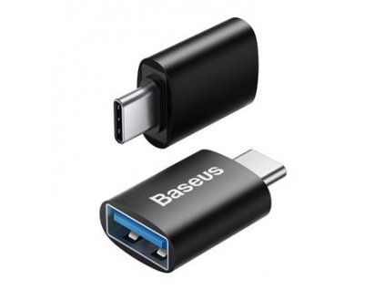 Baseus ZJJQ000001 Ingenuity Mini OTG Adaptér z USB-A na USB-C Black