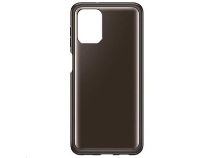 EF-QA125TBE Samsung Soft Clear Kryt pro Samsung Galaxy A12 Black (Pošl. Balení)
