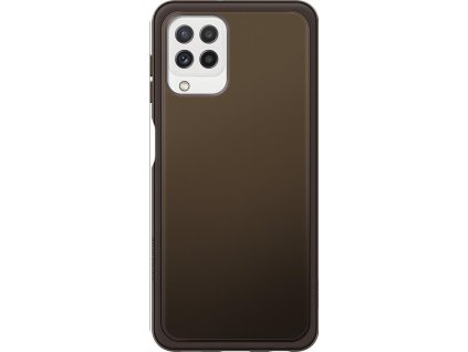 EF-QA225TBE Samsung Soft Clear Kryt pro Galaxy A22 LTE Black (Pošk. Balení)