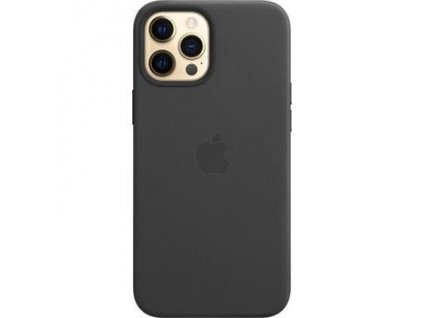 MHKM3ZE/A Apple Kožený Kryt vč. Magsafe pro iPhone 12 Pro Max Black