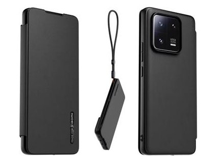 Made for Xiaomi Book Pouzdro s Poutkem pro Xiaomi 13 Pro Black