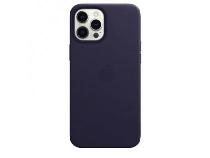 MJYT3ZM/A Apple Kožený Kryt vč. MagSafe pro iPhone 12 Pro Max Deep Violet