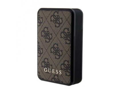 Guess PU 4G Leather Powerbanka 10000mAh Brown