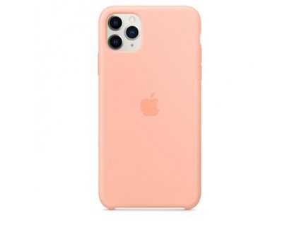MY1H2ZM/A Apple Silikonový Kryt pro iPhone 11 Pro Max Grapefruit