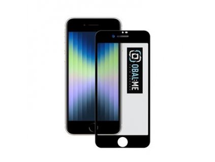 OBAL:ME 5D Tvrzené Sklo pro Apple iPhone 7/8/SE2020/SE2022 Black