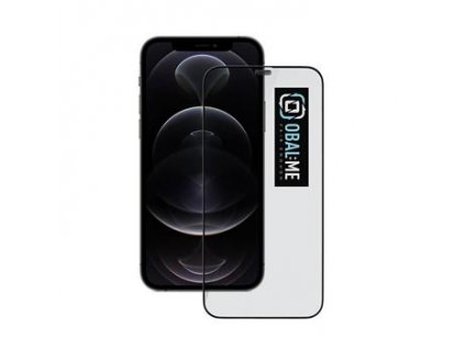 OBAL:ME 5D Tvrzené Sklo pro Apple iPhone 12/12 Pro Black