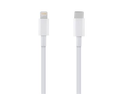 OBAL:ME Fast Charge USB-C/Lightning Kabel 1m White