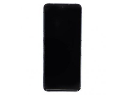 LCD display + Dotyk + Přední Kryt Samsung F721 Galaxy Z Flip 4 5G Blue (Service Pack)