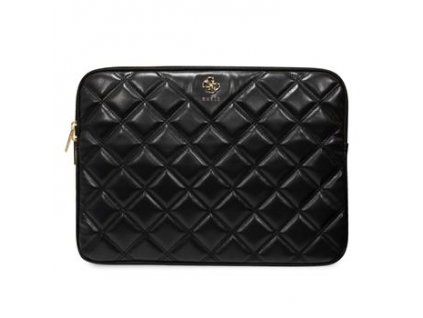 Guess PU Quilted 4G Metal Logo Obal na Notebook 13/14" Black