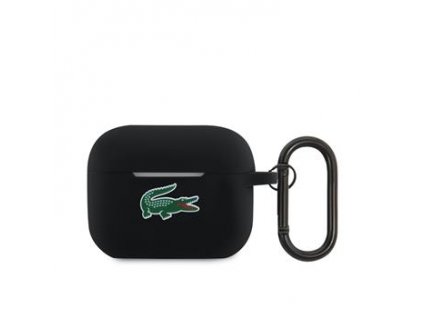 Lacoste Liquid Silicone Croc Logo Pouzdro pro AirPods Pro 2 Black