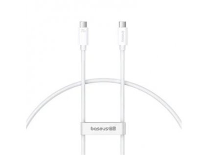 Baseus Superior Series 2 Fast Charging Datový Kabel USB-C - USB-C 240W 1m Moon White