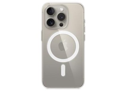 MT223ZM/A Apple Clear Kryt vč. MagSafe pro iPhone 15 Pro Transparent