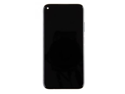 LCD Display + Dotyková Deska + Přední Kryt Huawei P40 Lite Midnight Black (Service Pack)