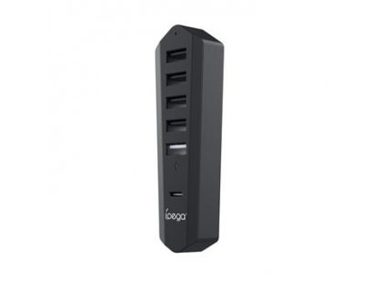 iPega P5S003 USB/USB-C HUB pro PS5 Slim Black