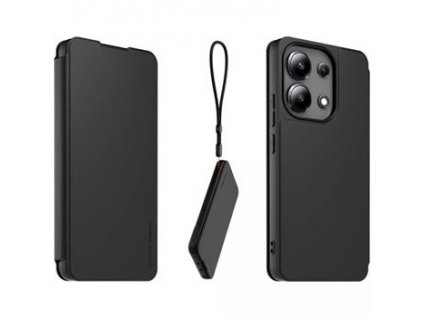 Made for Xiaomi Book Pouzdro s Poutkem pro Xiaomi Redmi Note 13 4G Black