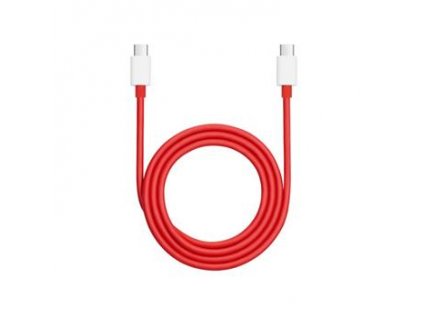 OnePlus SUPERVOOC Charge USB-C/USB-C Datový Kabel 12A 1m Red