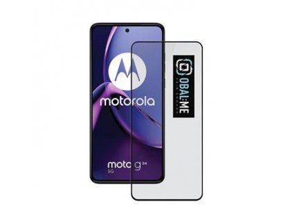 OBAL:ME 5D Tvrzené Sklo pro Motorola G84 Black