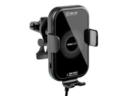 OBAL:ME GravCharger Bezdrátový Nabíjecí Držák do Auta 15W Black
