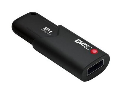 Emtec B120 Click Secure USB3.2 Flash Drive 64GB