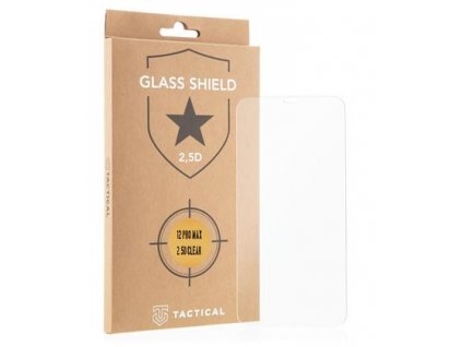 Tactical Glass Shield 2.5D sklo pro Apple iPhone 12 Pro Max Clear