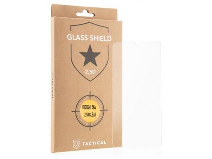 Tactical Glass Shield 2.5D sklo pro Xiaomi Redmi 9A/9AT/9C Clear