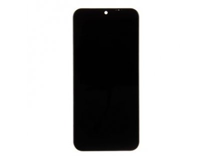 Motorola E6s LCD Display + Dotyková Deska + Přední Kryt Black (Service Pack)
