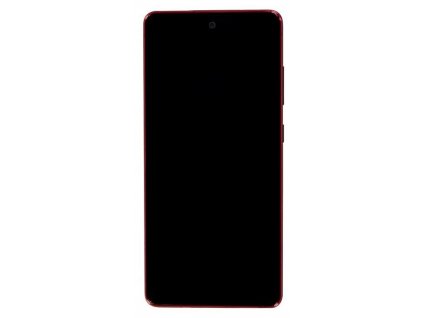 LCD display + Dotyk Přední Kryt Samsung G780 4G Galaxy S20 FE Cloud Red (Service Pack)