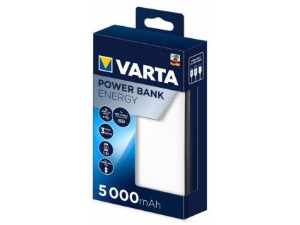 VARTA Powerbanka Energy 5000mAh White