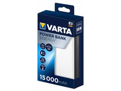 VARTA Powerbanka Energy 15000mAh White