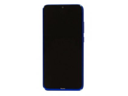 LCD Display + Dotyková Deska + Přední Kryt pro Xiaomi Redmi Note 8 Blue (Service Pack)