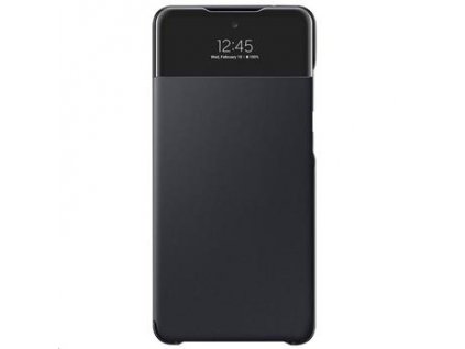 EF-EA725PBE Samsung S-View Pouzdro pro Galaxy A72/A72 5G Black