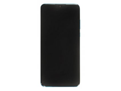 LCD Display + Dotyková Deska + Přední Kryt Huawei P30 Lite 2020 New Edition Blue (pro 48 MP foto) (Service Pack)