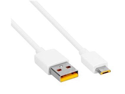 DL122 RealMe microUSB Datový kabel White (Service Pack)